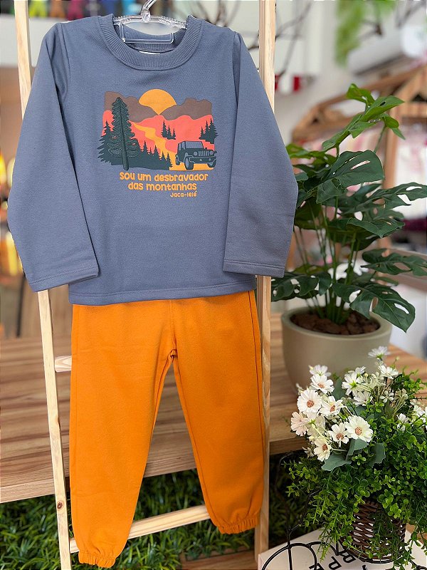 Conjunto Infantil Floresta Jaca Lele