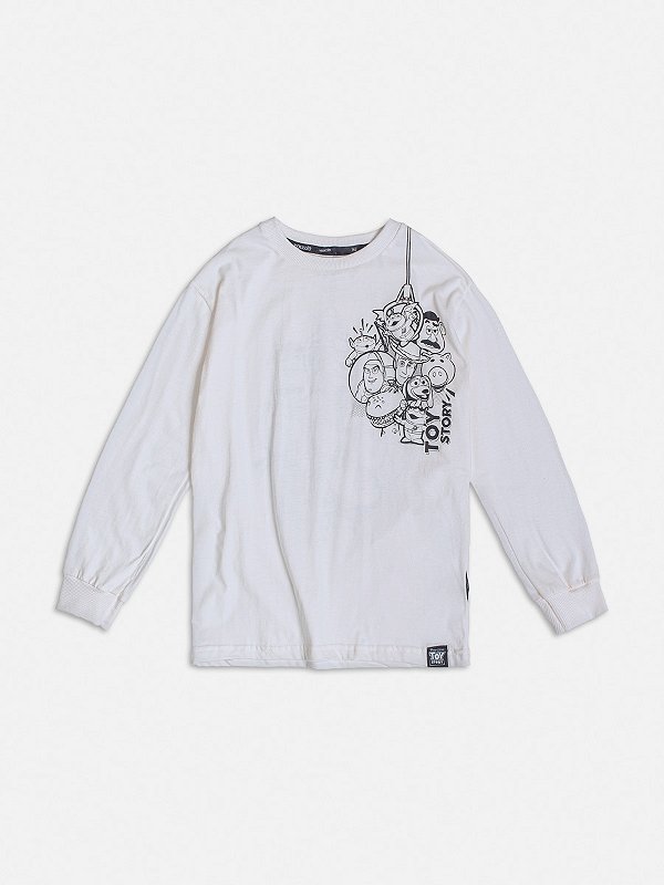 Camiseta Infantil M/l Toy Story Youcci