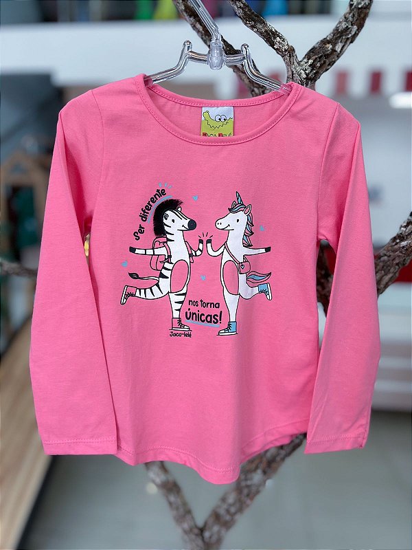 Blusa Infantil Unicas Jaca Lele