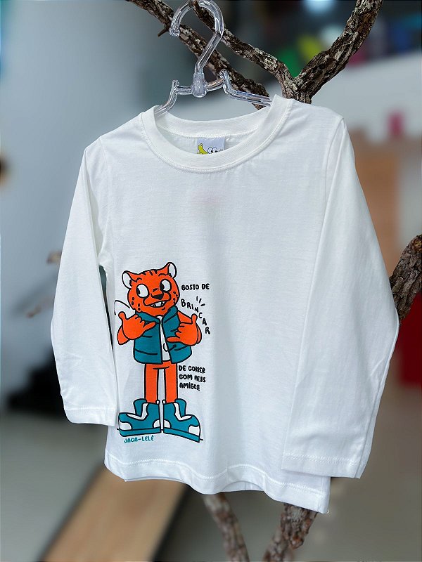Camiseta Infantil Brincar Jaca Lele