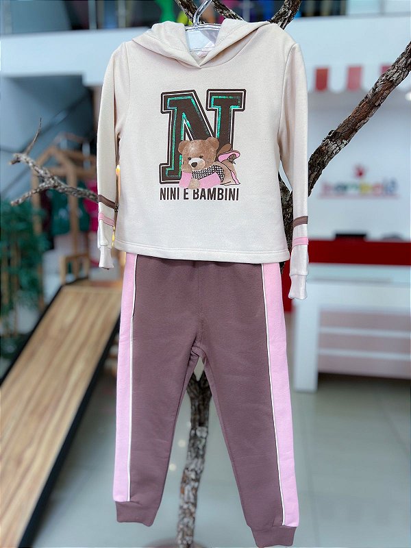 Conjunto Infantil Ursinha N Nini Bambini