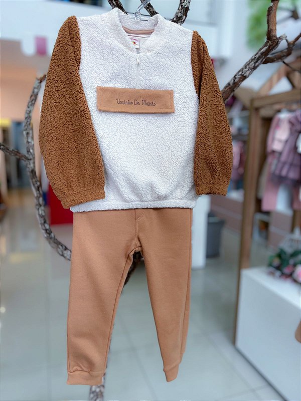 Conjunto Infantil Ursinho Da Mamae Nini