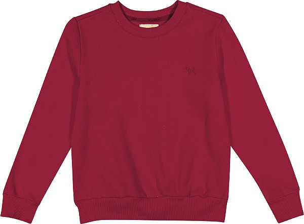 Blusa Moletom Vermelha Charpey