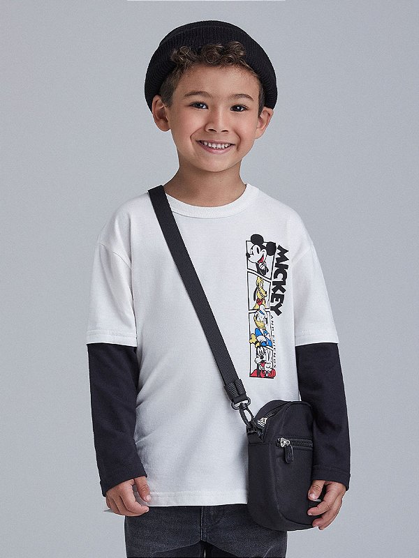 Camiseta Infantil Turma Do Mickey Youcci