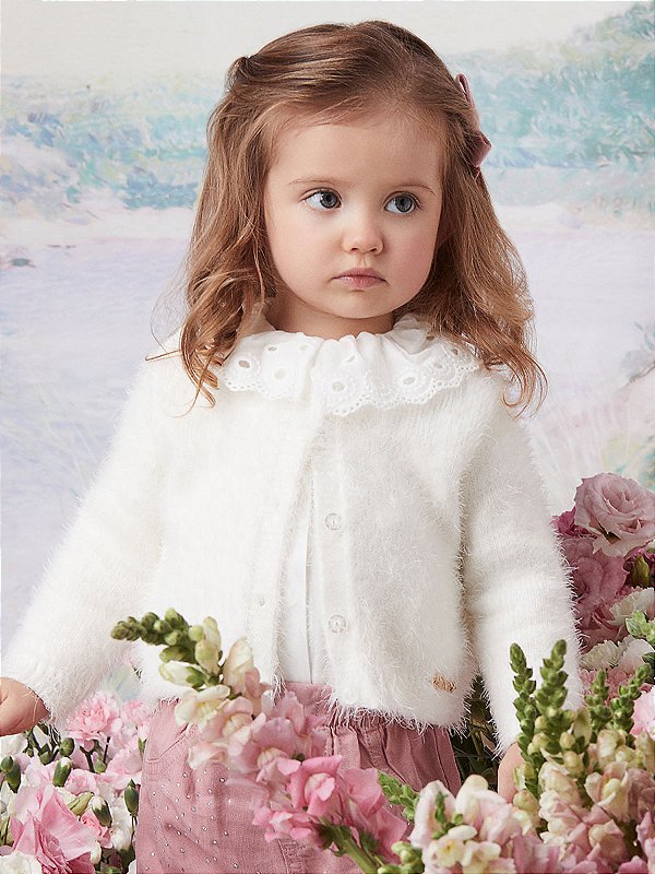 Casaco Bebe Off White Anime