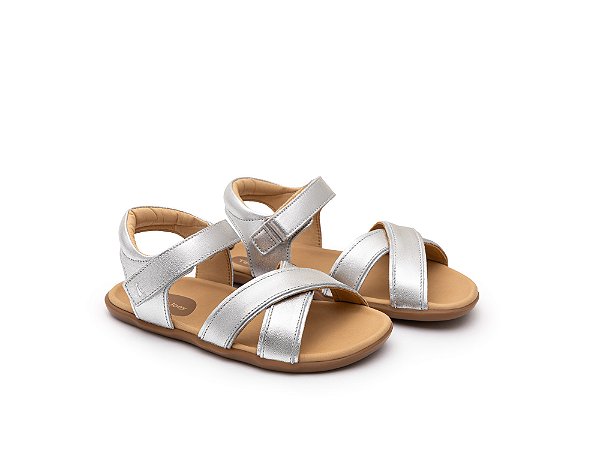 Sandalia Infantil Prata Tip Toye Joye