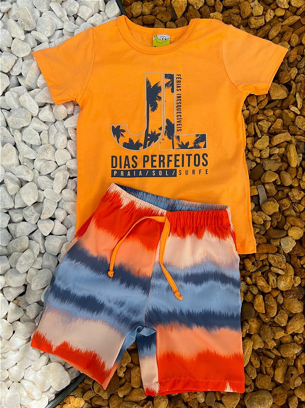 Conjunto Infantil Ferias Inesqueciveis Jaca Lele