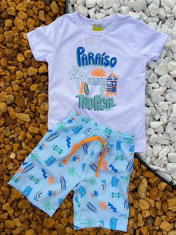 Conjunto Infantil Paraizo Jaca Lele