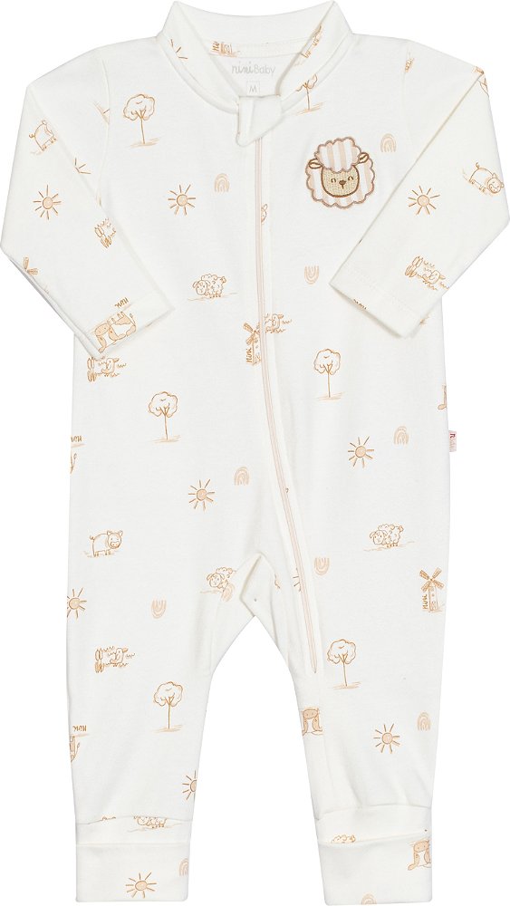 Macacao Bebe Carneirinho Nini Bambini