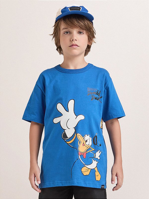 Camiseta Infantil Pato Donald Youcci