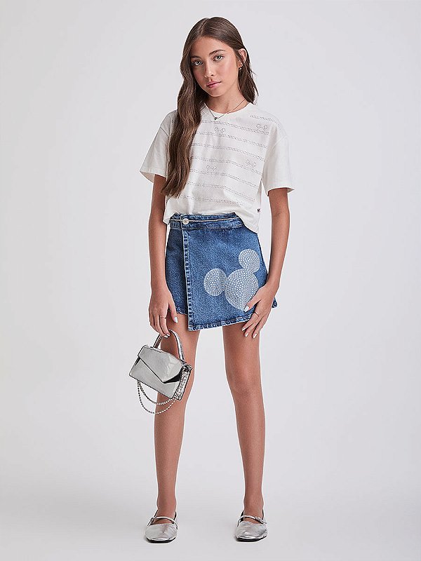 Short Saia Teen Mickey Mouse I Am