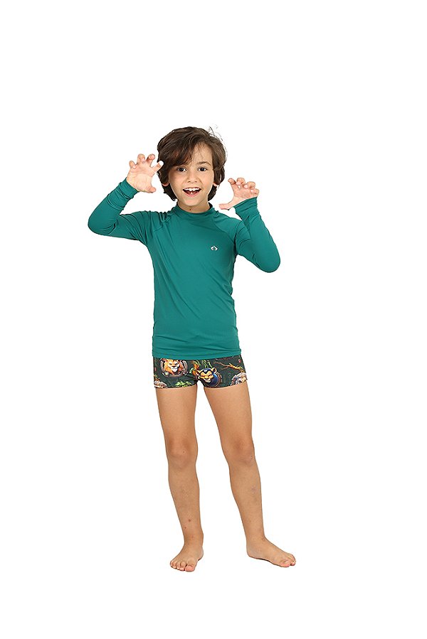 39250 - Blusa Protecao Uv Kids L Galapagos 2-5/14