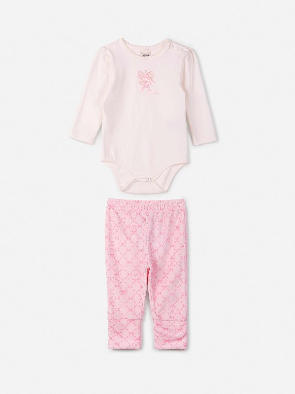 Conjunto Bebe Lacinho Anime