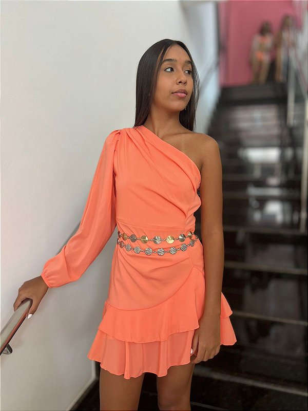 Vestido Teen Angela Coral