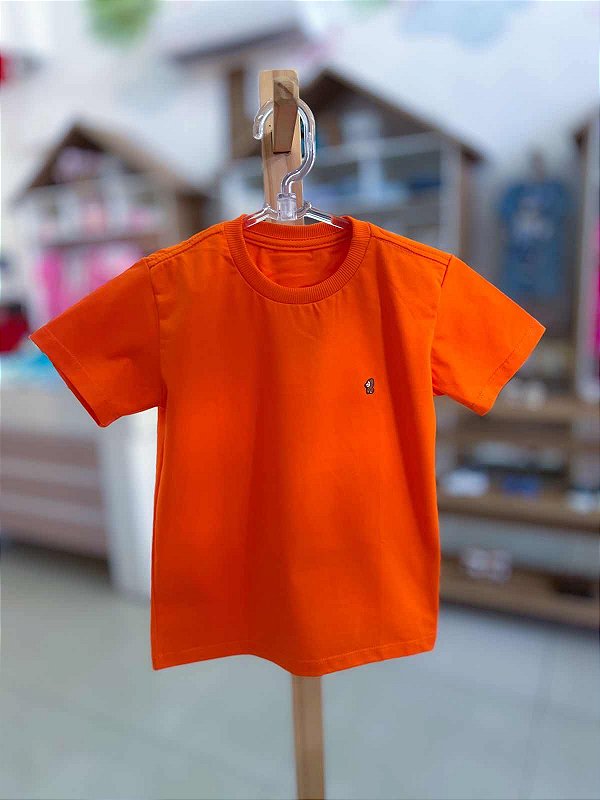 Camiseta Essencial Laranja