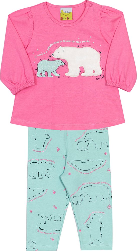 Conjunto Infantil Urso Polar