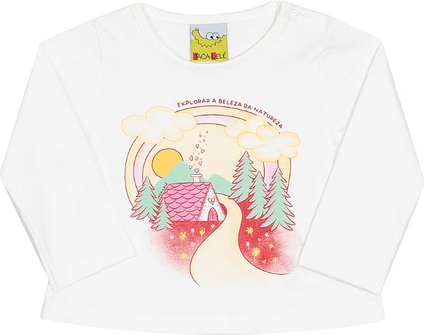 Blusa Infantil Explorar Natureza