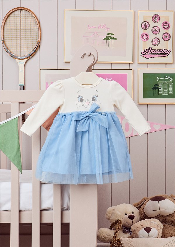 Vestido Bebe Marie Perola Momi