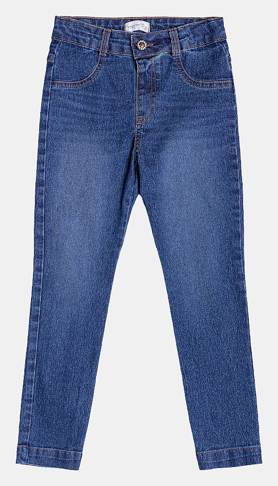 Calca Jeans Infantil Skinny Momi