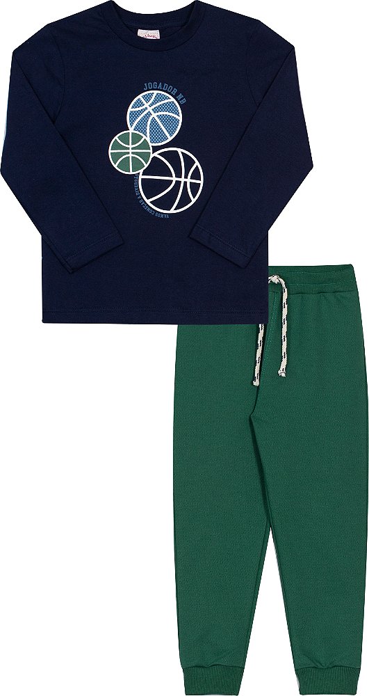 Conjunto Infantil Jogador Nb