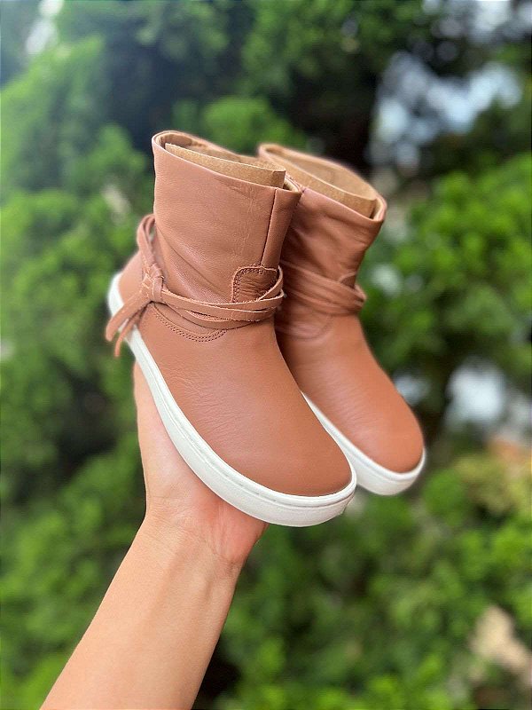 Bota Infantil Burning Wood Tip Toye Joye