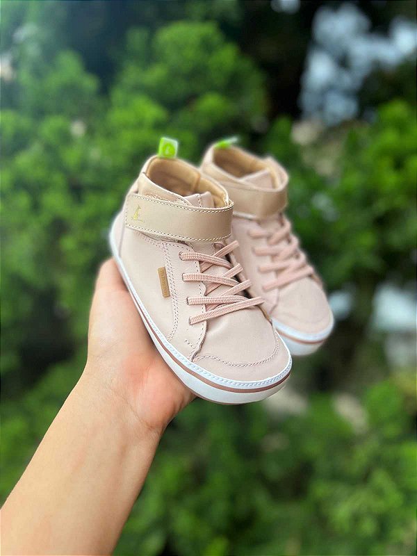Tenis Bebe Cotton Candy Pink Pearl Tip Toye Joye