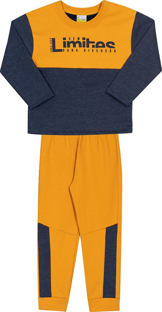 Conjunto Infantil Moletom Sem Limites