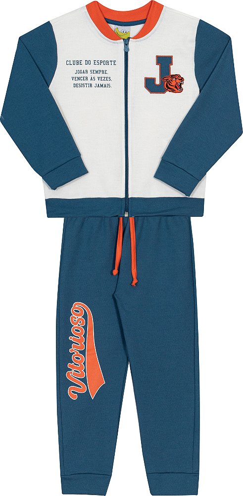 Conjunto Infantil Moletom Clube Do Esporte