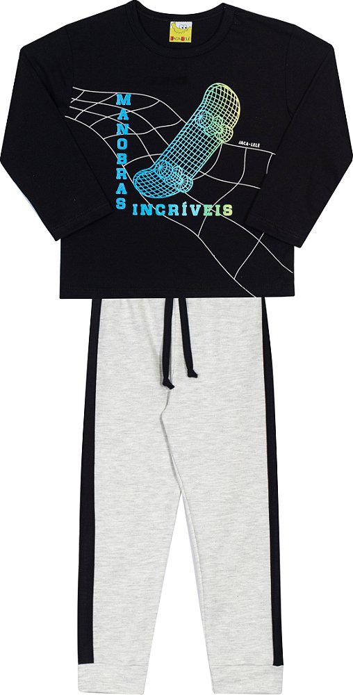 Conjunto Infantil Manobra Skate