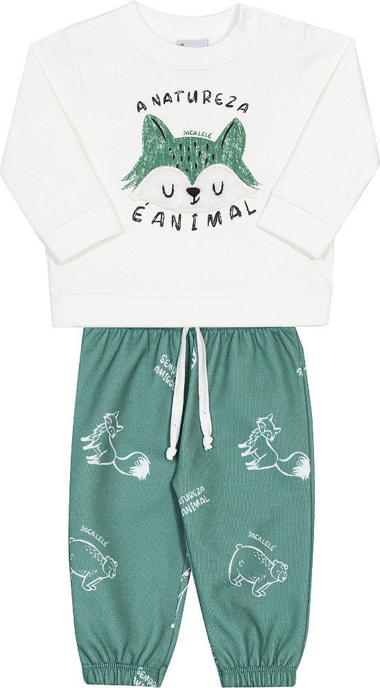 Conjunto Infantil Moletom A Natureza