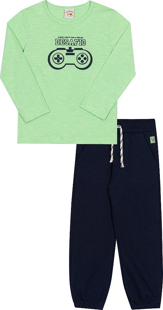 Conjunto Infantil Desafio Verde