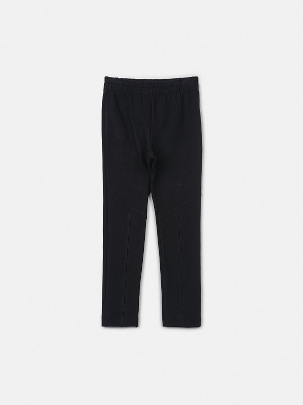Calca Infantil Com Recortes Preto