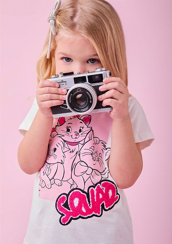 Blusa Infantil Marie Com Patch Momi