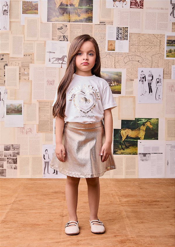 Blusa Infantil Pretty & Classy