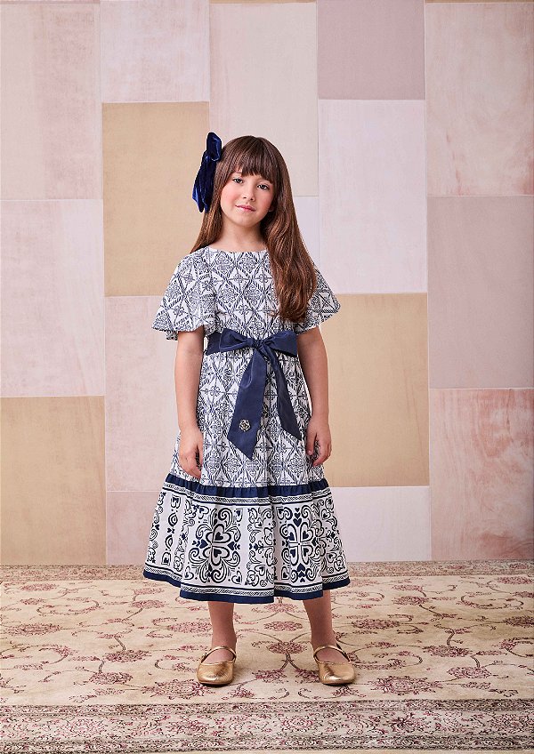 Vestido Infantil Signo Trancado Anime