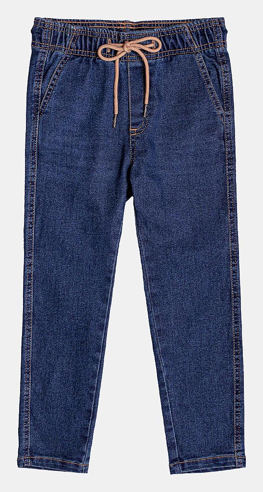 Calca Jeans Infantil Com Elastico Youccie