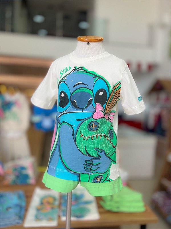 Blusa Infantil  Stitch Cut But Complicate Anime