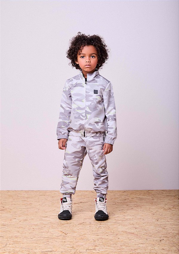 Conjunto Infantil Camuflado Youcci