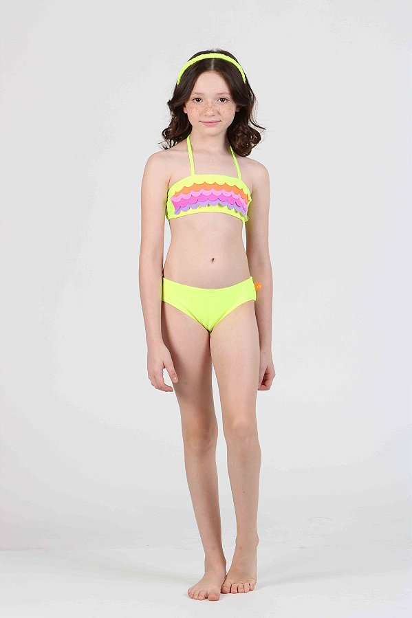 Biquini Faixinha Kids Rafaela Laser Siri Kids