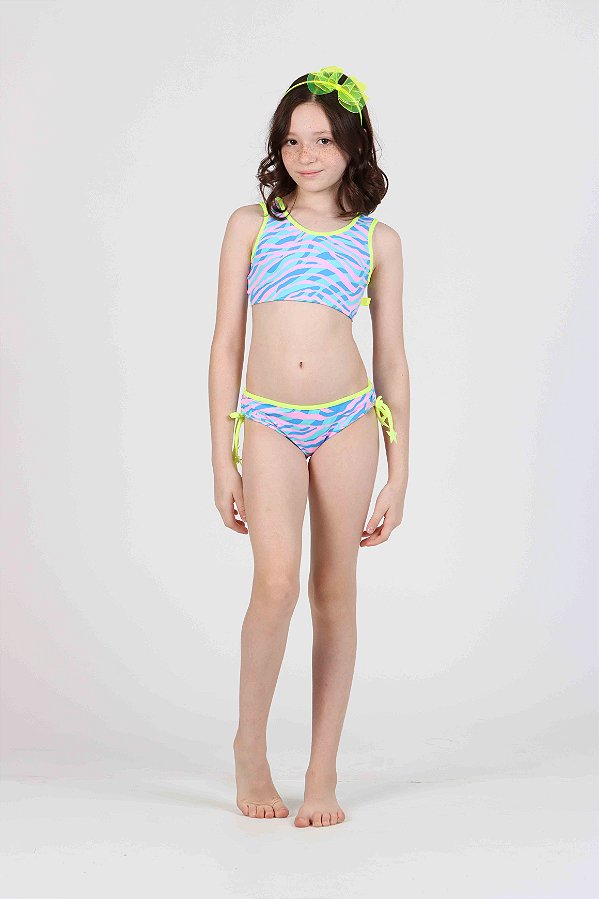Biquini Cropped Kids Antonela Siri Kids