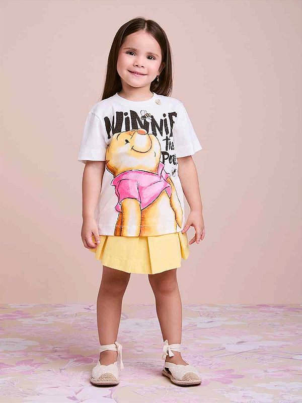Blusa Infantil P00h Perola Anime