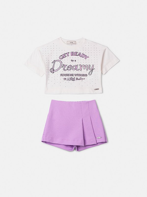 Conjunto Infantil Dreamy Lavanda Anime