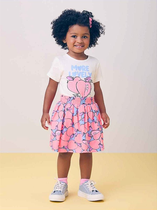 Conjunto Infantil Maça Neon Momi
