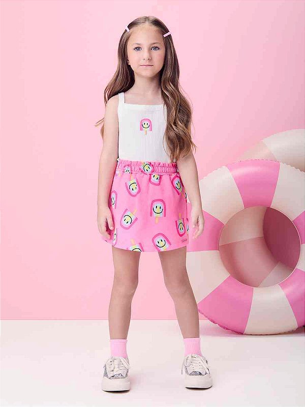 Conjunto Infantil Pecole Com Regata Momi