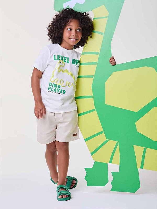 T-shirt Infantil Dino Play Bimbi