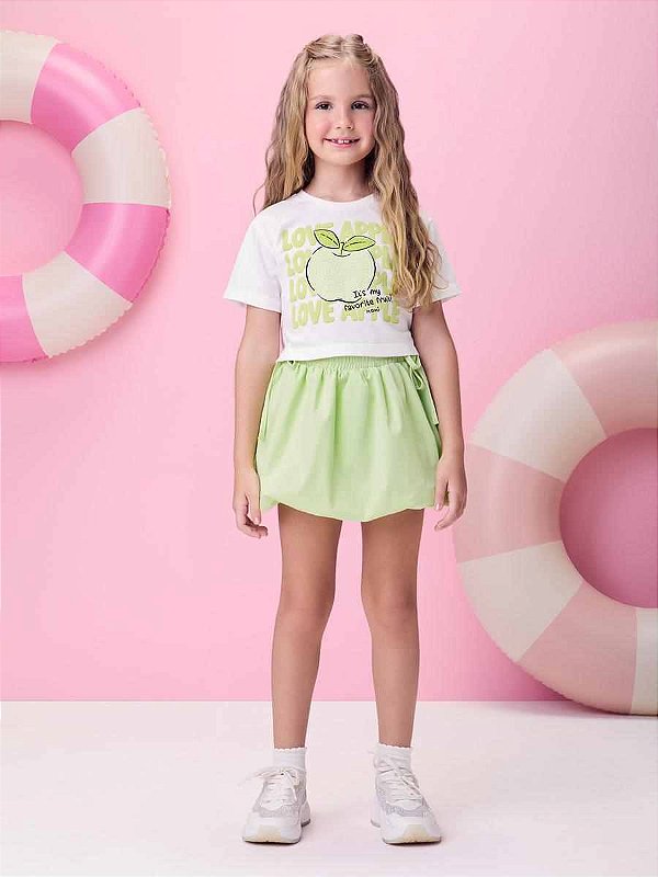 Conjunto Infantil Maça Verde Momi