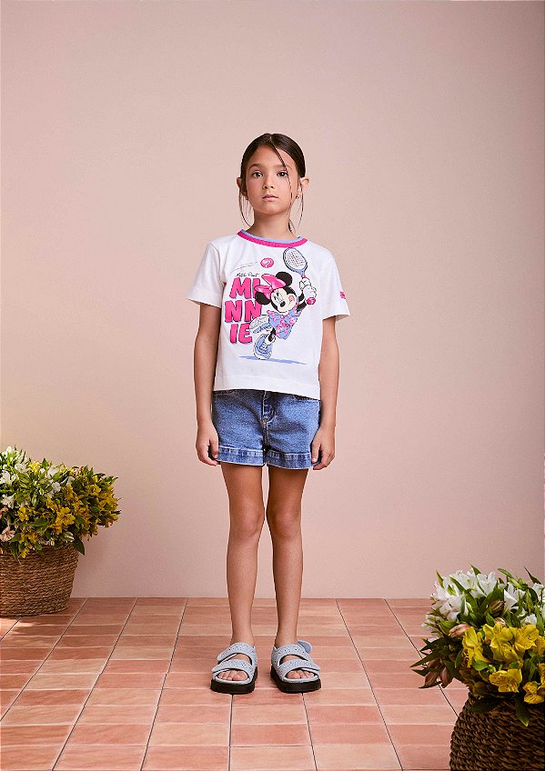 Blusa Minnie Anime Tenista Anime