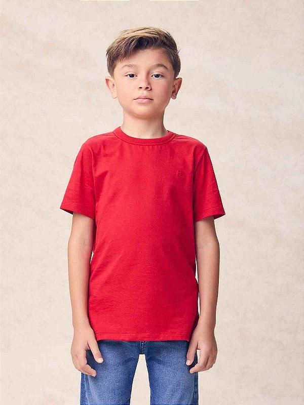 T-shirt Essencial Vermelha Youccie