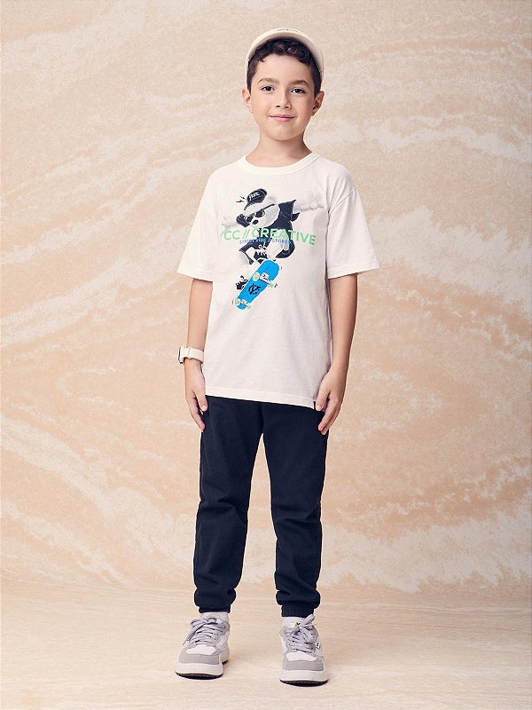 Calca De Sarja Infantil Pretaa Youccie Youcci