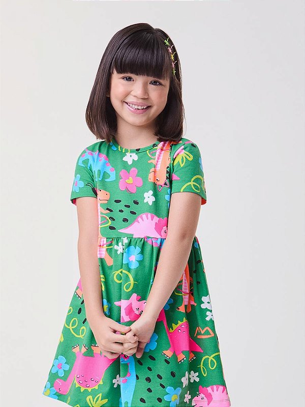 Vestido Infantil Dinas Fun Bimbi